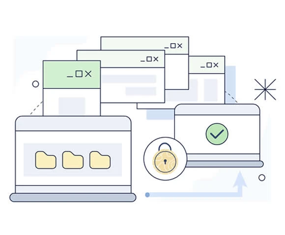 Busines Email Hosting Drawing