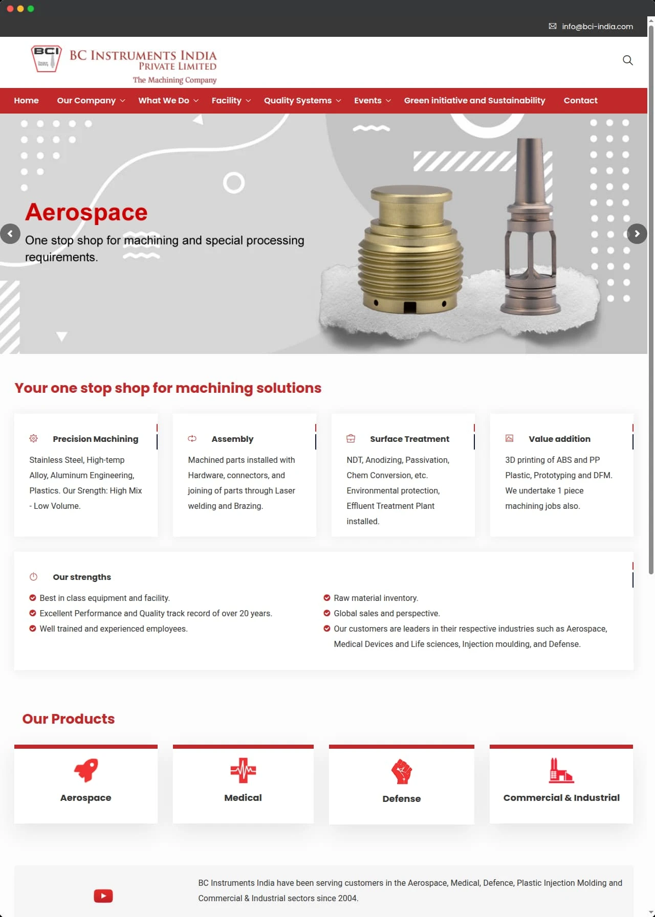 BCI Website