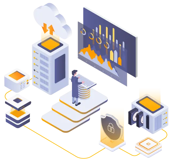 Iperius One Real-Time System Monitoring Dashboard